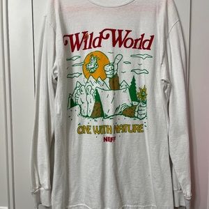 Women’s Small Neff Graphic Long Sleeve Shirt